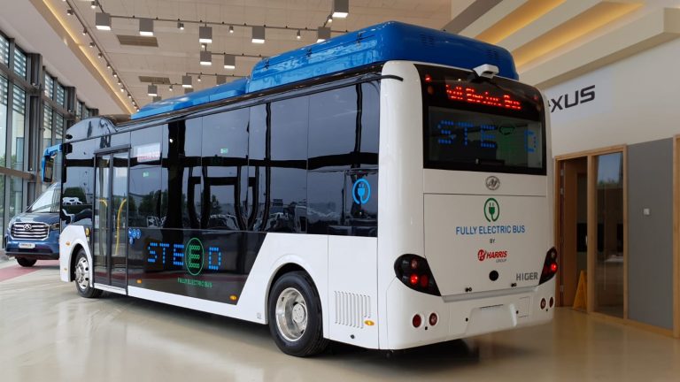Higer Steed - electric bus Ireland