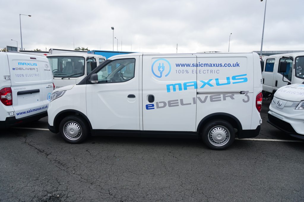 Electric light commercial vehicle - Maxus e Deliver 3