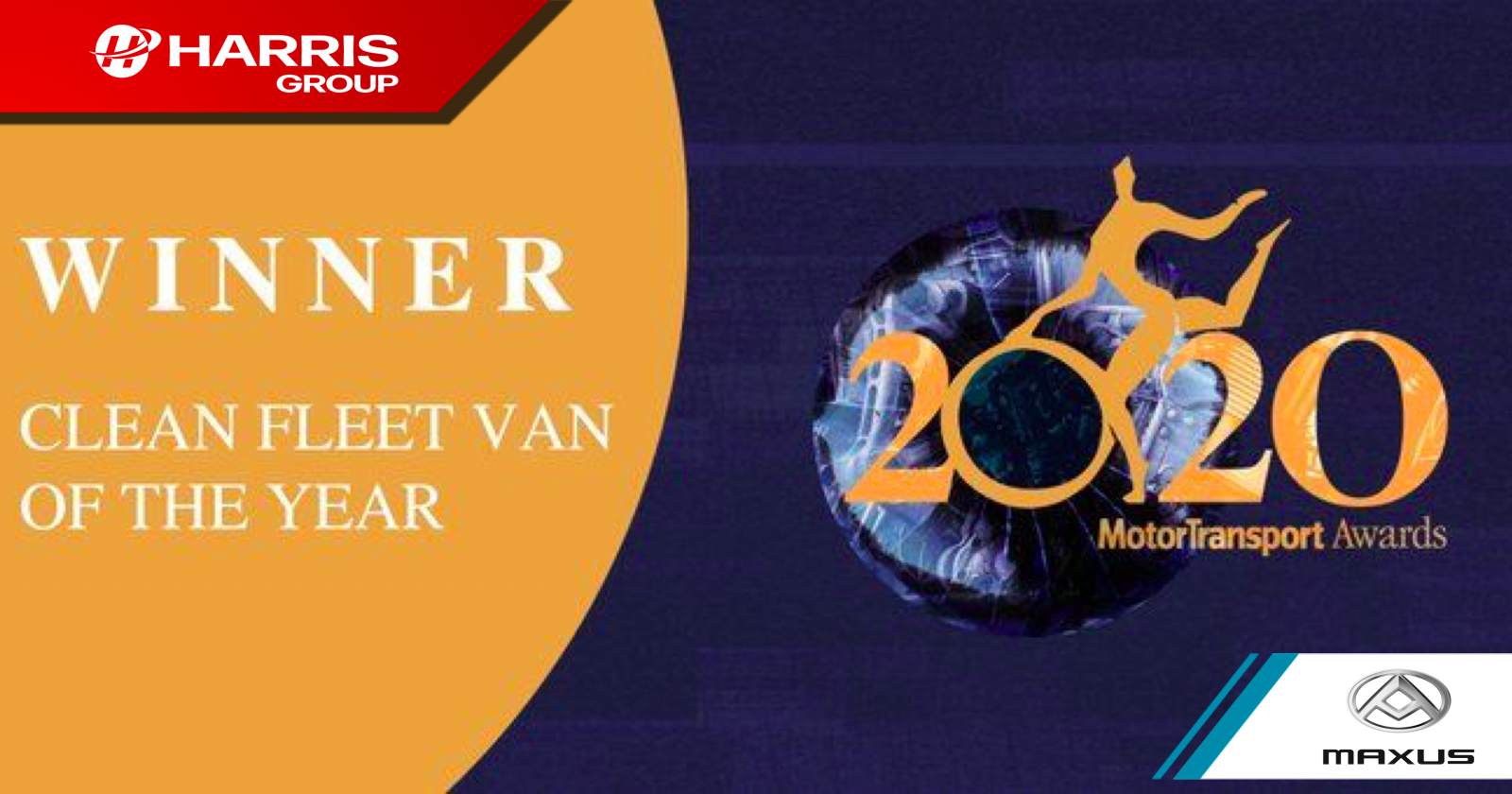 Maxus Ev80 Wins Clean Fleet Van award
